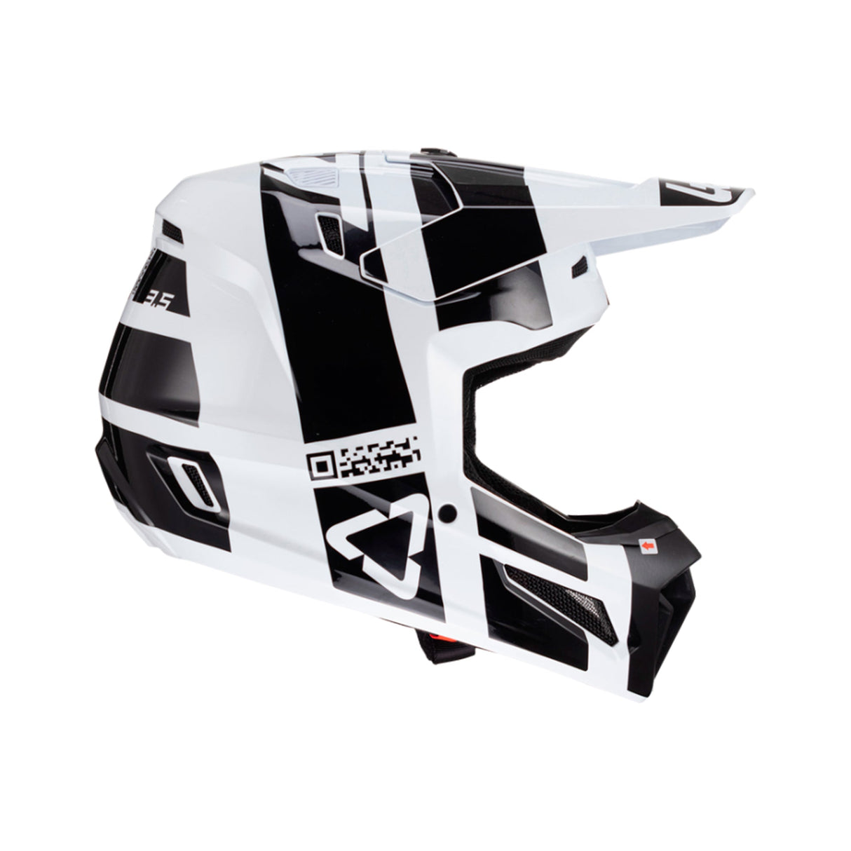 Kit Casco Leatt Moto 3.5 V24 Black/White