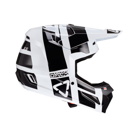 Kit Casco Leatt Moto 3.5 V24 Black/White