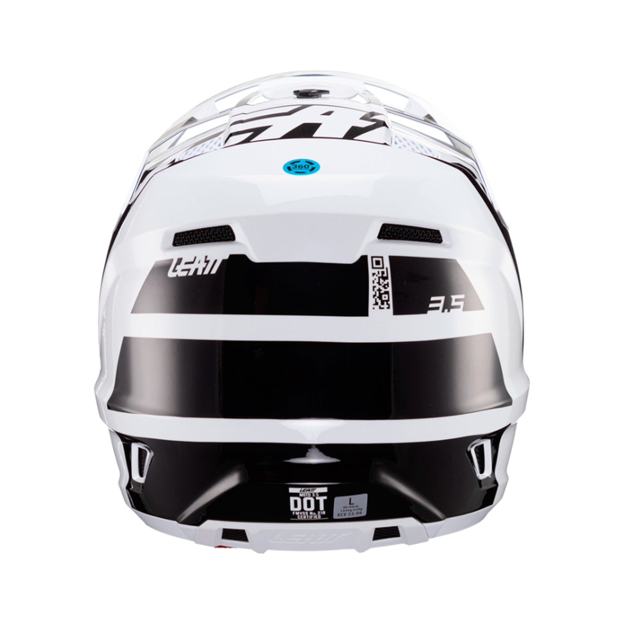 Kit Casco Leatt Moto 3.5 V24 Black/White