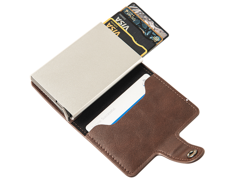 Billetera Slim Wallet Brown