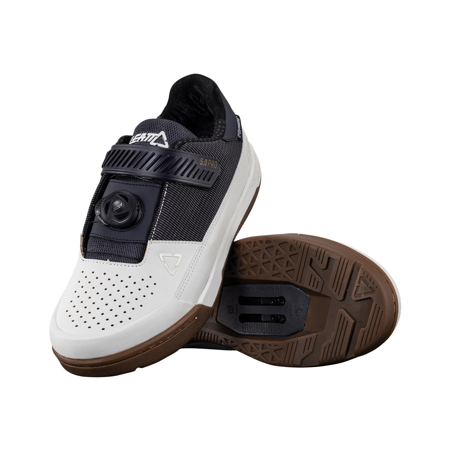 Zapatillas Leatt MTB Fijaciones PRO 5.0 V25 Blanco – Cross Mountain
