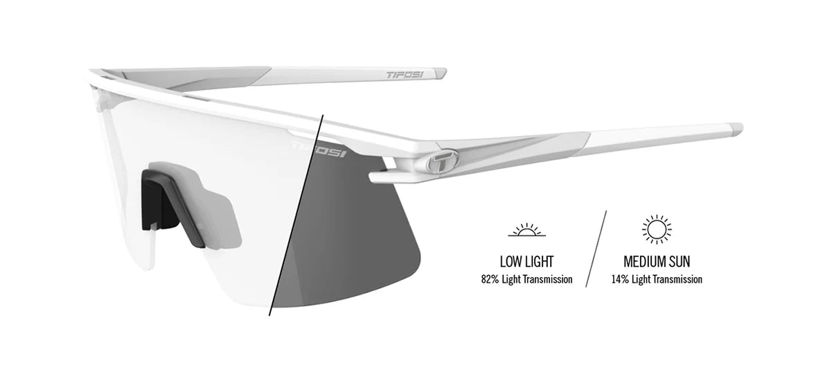 Lente Ciclismo Fotocromático Tifosi - MOAB Lite Matte White