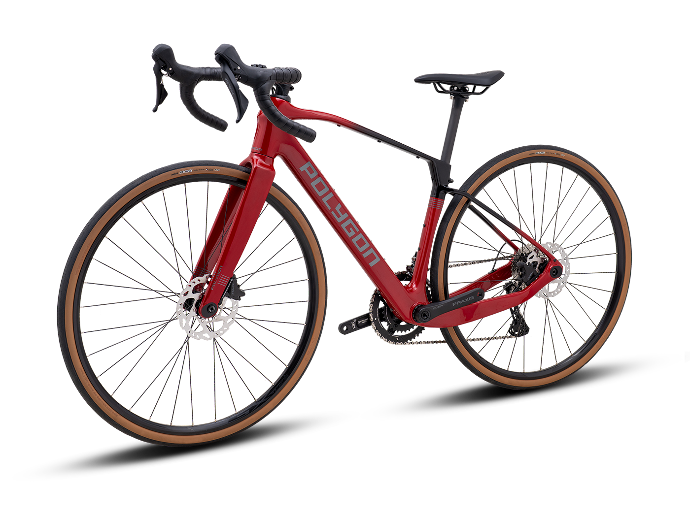 Bicicleta Gravel Polygon Tambora A5 Red/Blk
