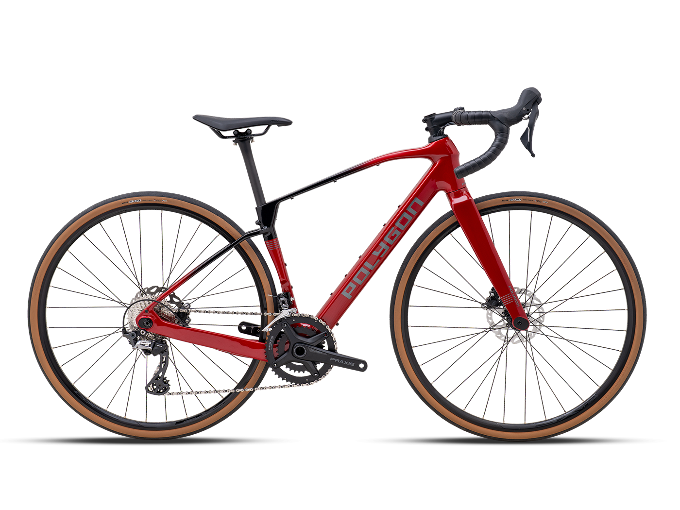Bicicleta Gravel Polygon Tambora A5 Red/Blk