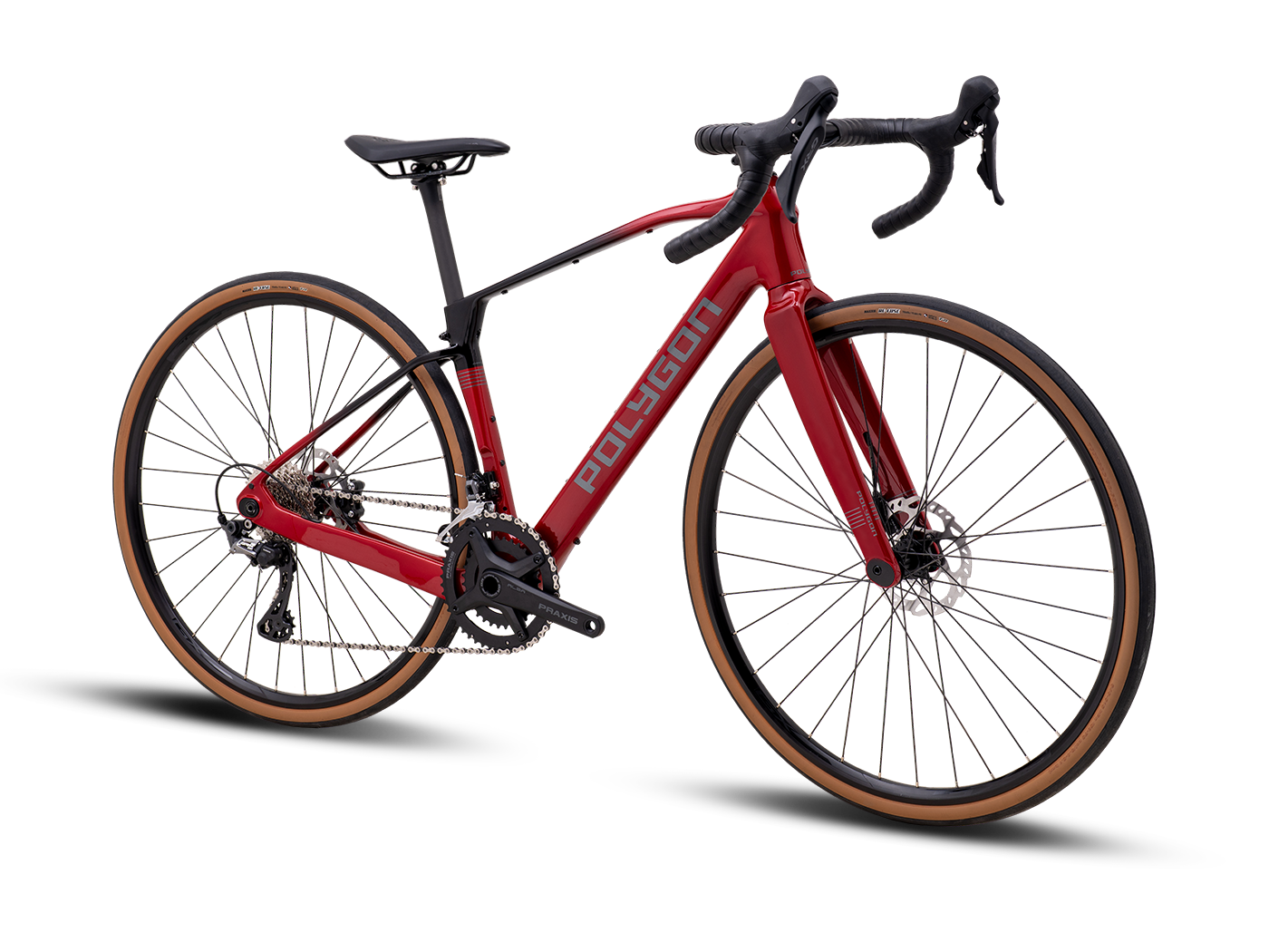 Bicicleta Gravel Polygon Tambora A5 Red/Blk