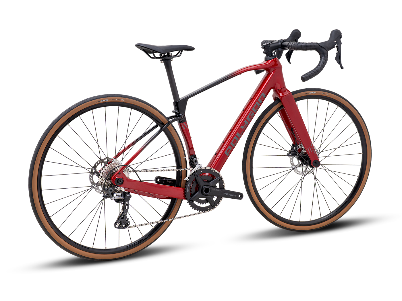 Bicicleta Gravel Polygon Tambora A5 Red/Blk