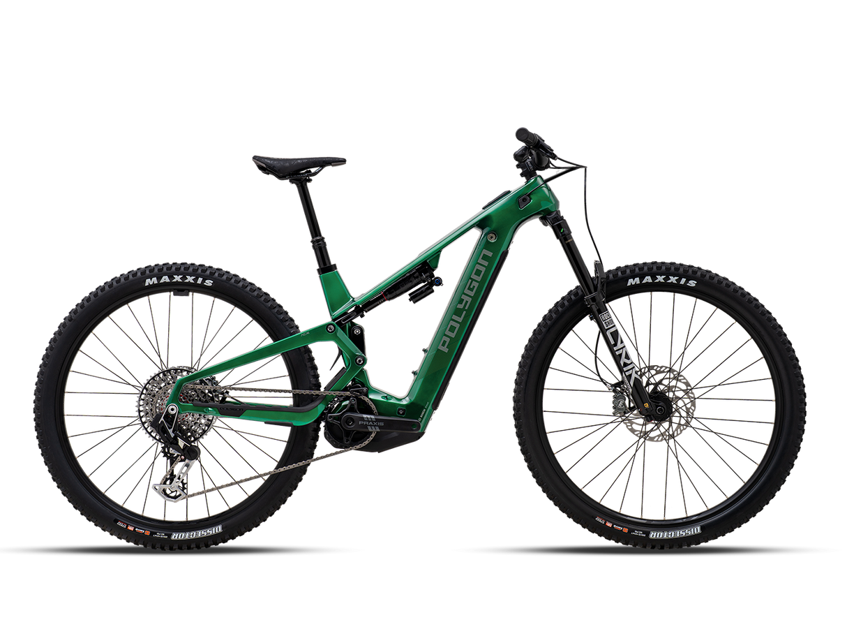 Bicicleta Electrica Polygon Collosus TE0 Carbon Green