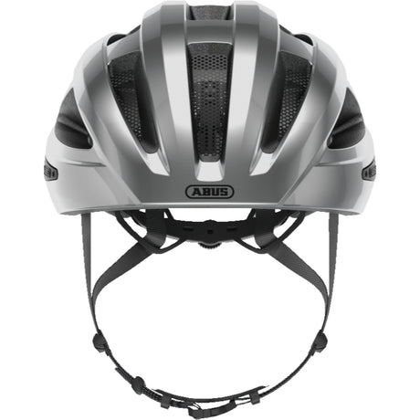 Casco Bicicleta Abus Ruta Macator Gleam Silver