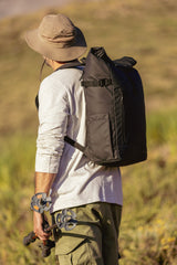 Mochila Roll On Top Carbon Black