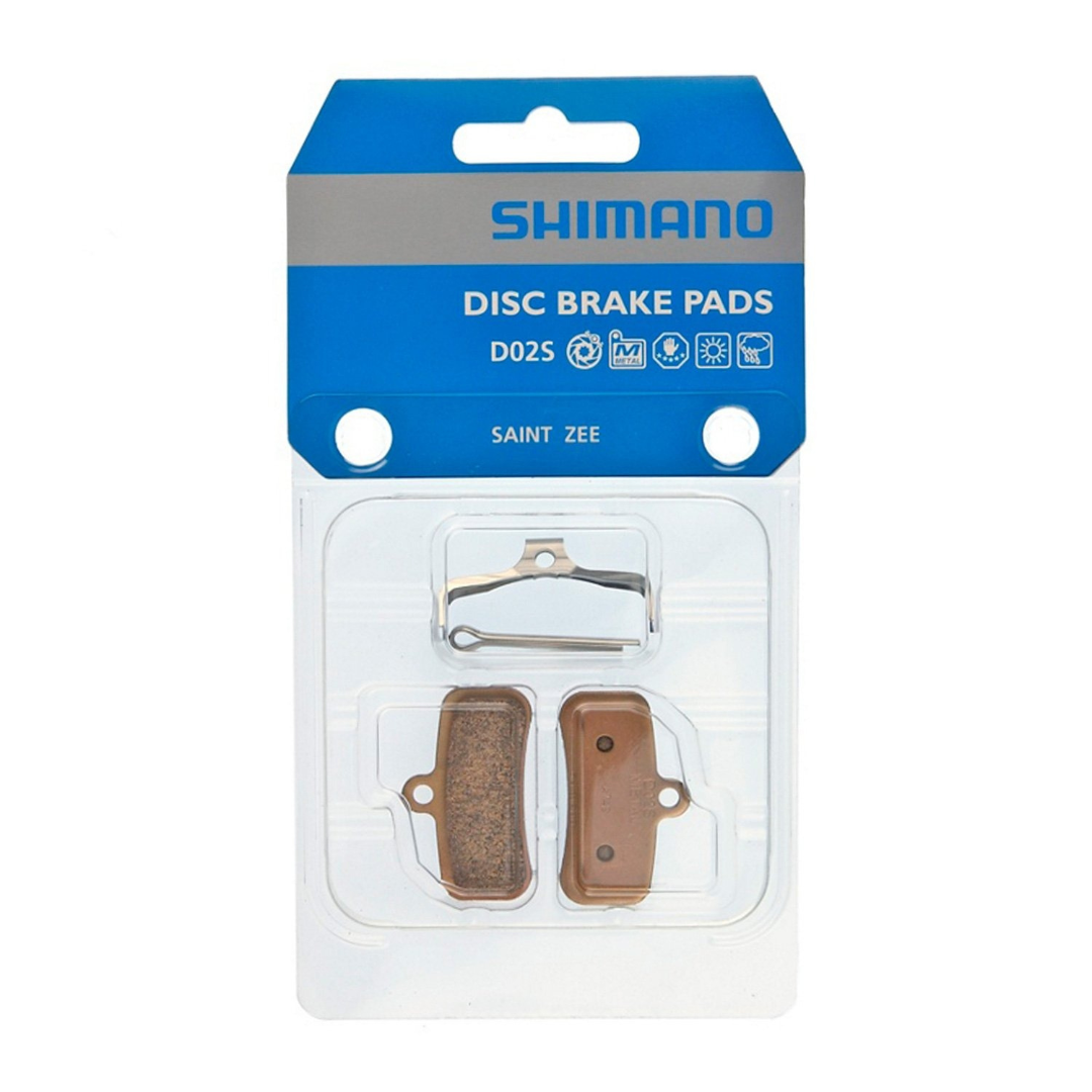 Pastilla Shimano BPD02SMX Metal (D02S) con muelle y pasador dividido