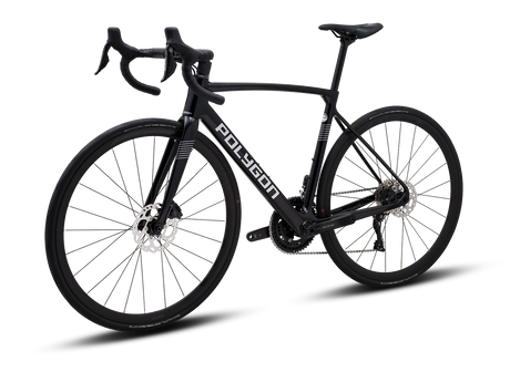 Bicicleta Ruta Polygon Strattos Carbon S7X Black- 105 Di2 12V