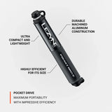 Bombin De Mano Pocket Drive Hv Black