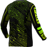 FXR Racing Jersey Fxr Podium Black/Hivis/Lime