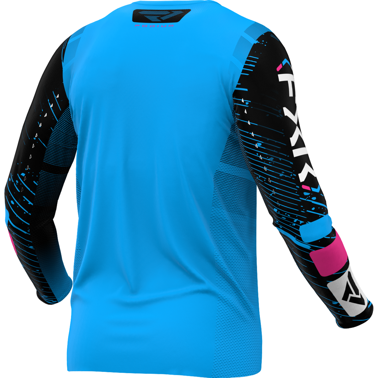 FXR Racing Jersey Fxr Podium Cyan/Black/Pink