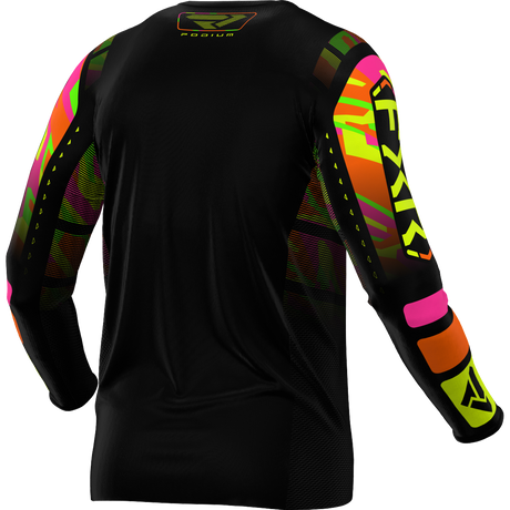 FXR Racing Jersey Fxr Podium Sherbet Camo