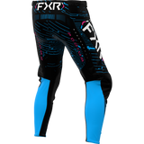 FXR Racing Pantalón Fxr Podium Black/Cyan/Pink