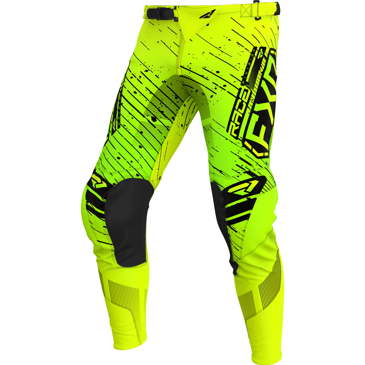 FXR Racing Pantalón Fxr Podium Hivis/Lime/Black
