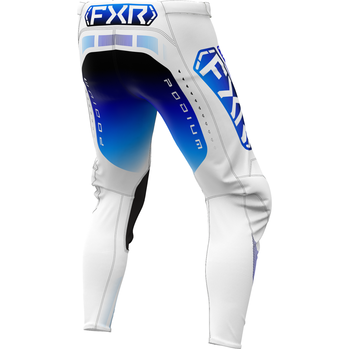 FXR Racing Pantalón Fxr Podium White/Blue