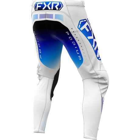 FXR Racing Pantalón Fxr Podium White/Blue
