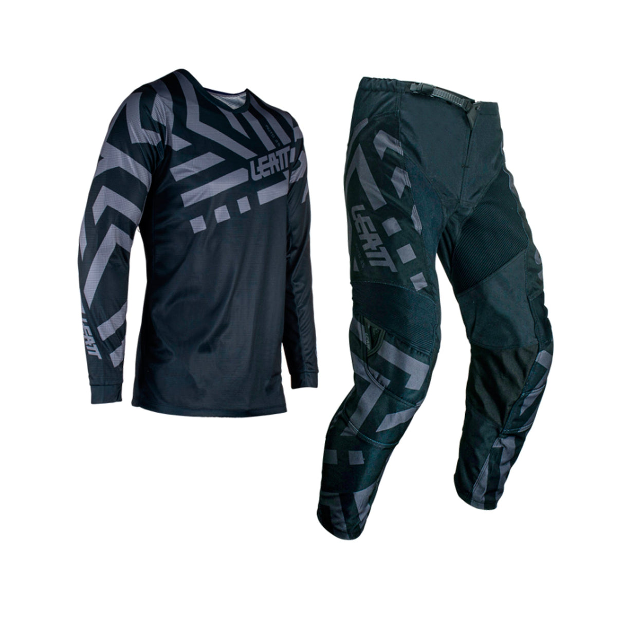 Ride Kit Leatt 3.5 Niño Stealth (Pantalón + Jersey)