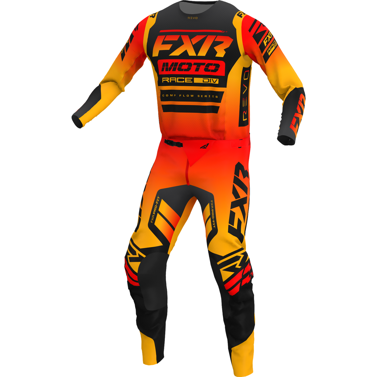 FXR Racing Traje Revo Comp Mx Sunrise
