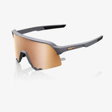 Anteojos 100% S3 Soft Tact Grey - Hiper Copper Mirror Lens