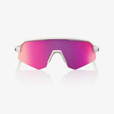 Anteojos 100% Slendale Sl Matte Chalk - Purple Mirror Lens