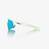 Anteojos 100% Speedcraft Xs Le Elly 2 Polished Light Green - Blue Topaz Mirror Lens
