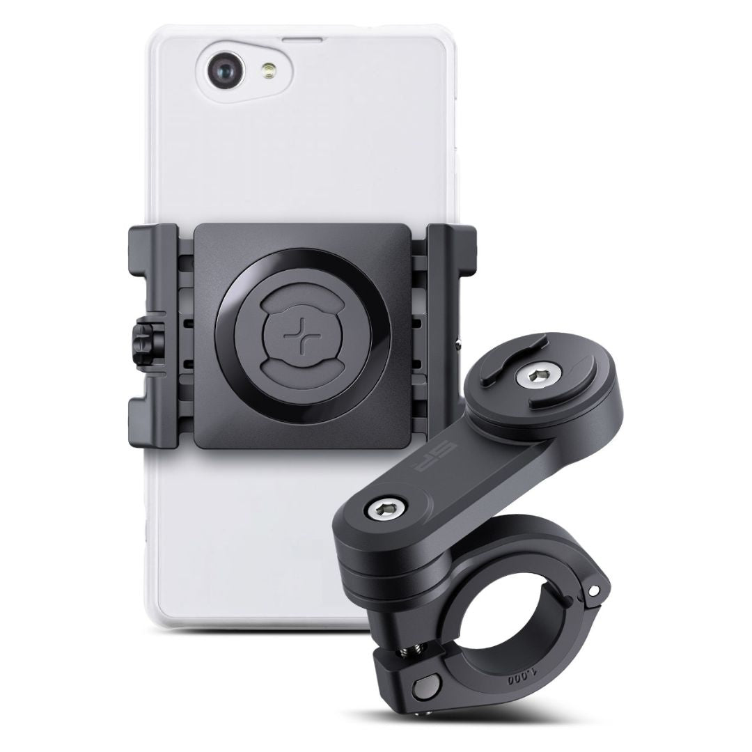 Kit Soporte De Celular Para Moto Sp Connect Mount Lt + Soporte Universal Clamp