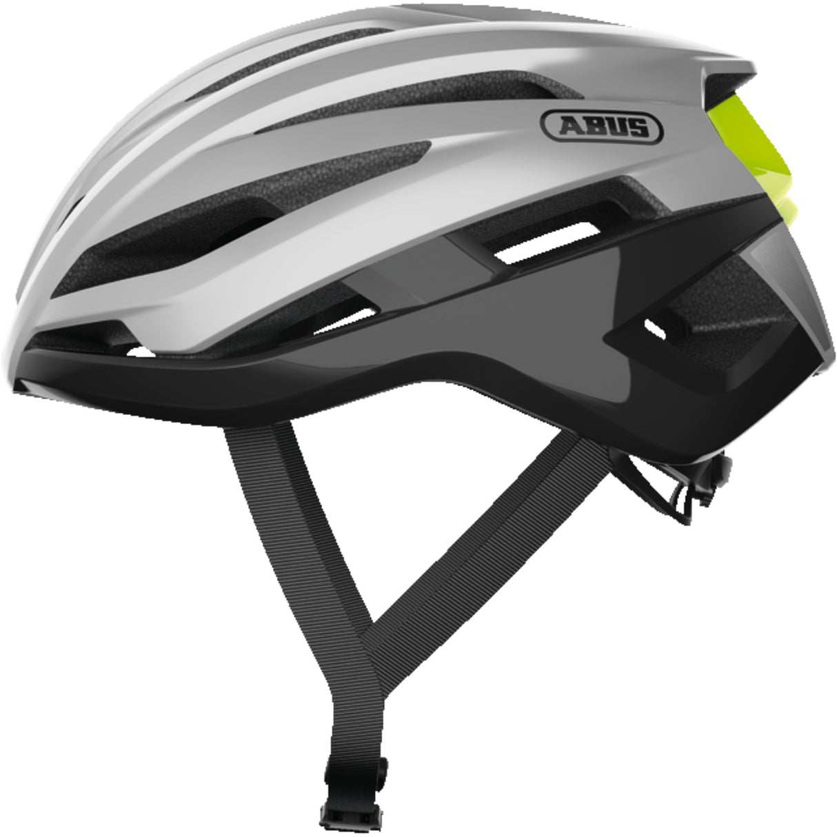 Casco Bicicleta Abus Stormchaser Gleam Silver