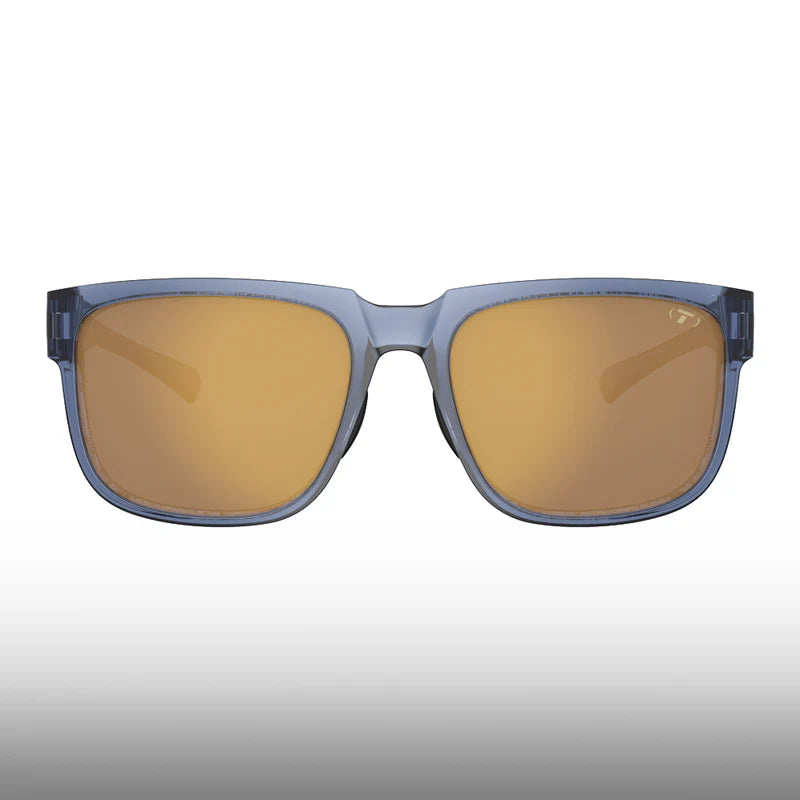 Lente Tifosi Shumo Crystal Denim Gold Mirror