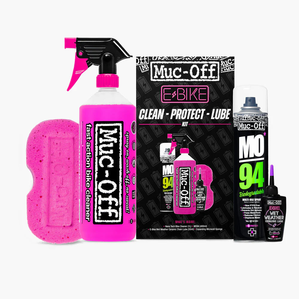 LIMPIADORES KIT CLEAN PROTECT & LUBE PARA EBIKES
