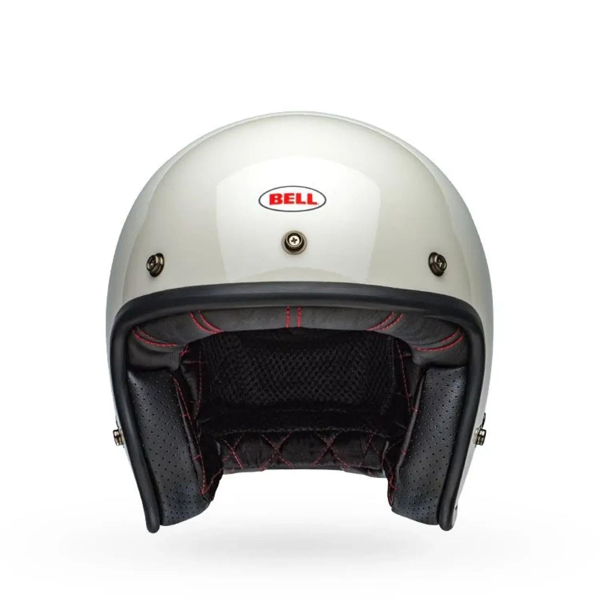 Casco Moto Calle Custom 500 Vinit Blanco Certificado QR Bell