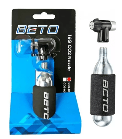 Cartucho Co2 Beto +Adapatador 16G