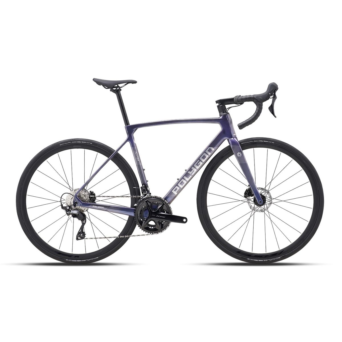 Bicicleta Ruta Polygon Strattos S7D Purple/Blk - 105 12V (Copia)