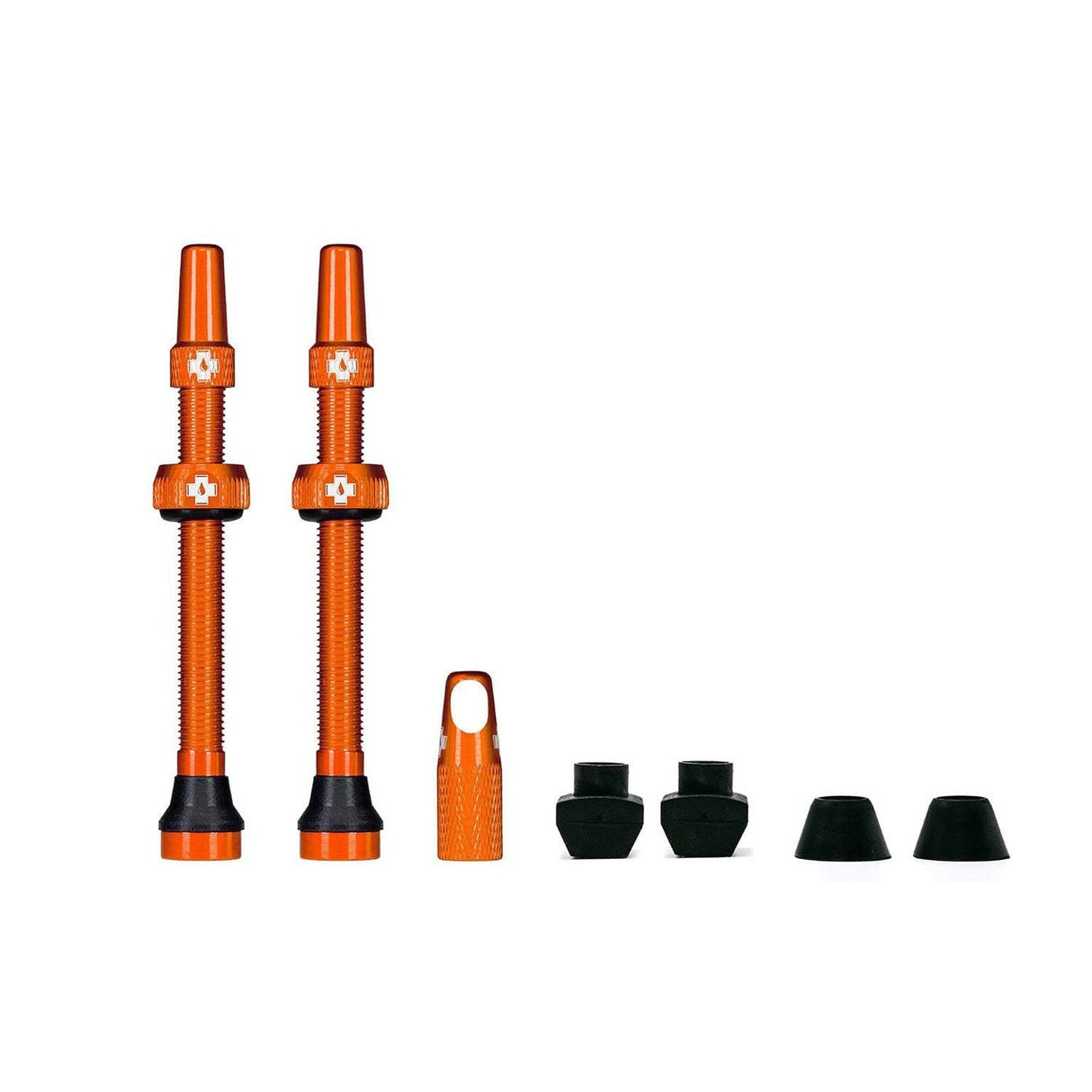 Kit Valvulas Tubeless Muc-Off 60Mm Naranjo