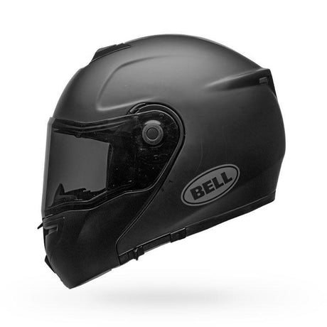 Casco Moto Calle SRT Modular Negro Brillante Certificado QR Bell