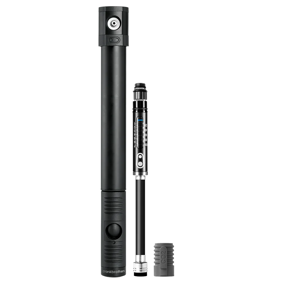 Bombin De Mano Crankbrothers Klic Gauge W/ Co2 Midnight Edition