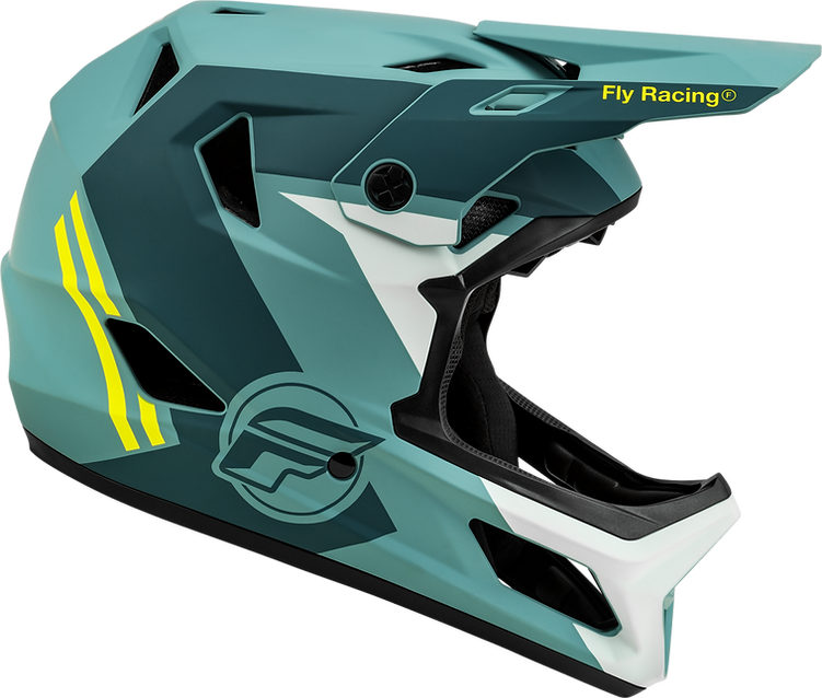 Casco Fly Racing Rayce Azul Mate