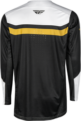 Jersey Fly Racing Rayce Blanco/Negro/Dorado