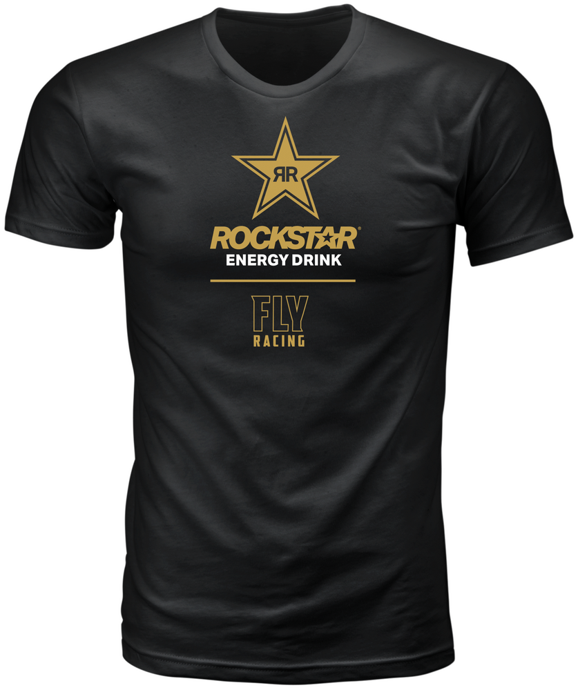 FLY ROCKSTAR TEE BLACK/GOLD