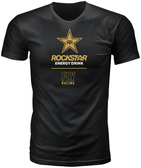 FLY ROCKSTAR TEE BLACK/GOLD