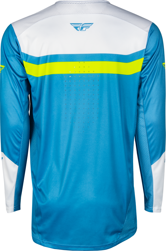 Jersey Fly Racing Rayce Celeste/Blanco