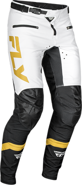 Pantalones Fly Racing Rayce Blanco Negro