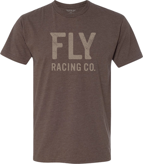 FLY GAUGE TEE ESPRESSO
