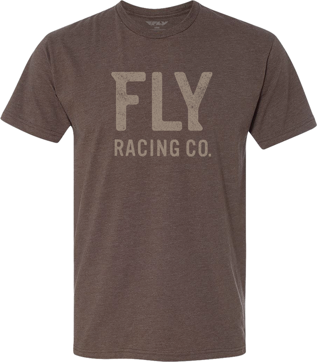 FLY GAUGE TEE ESPRESSO