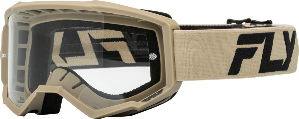 Antiparra Focus Fly Racing Khaki/Negro