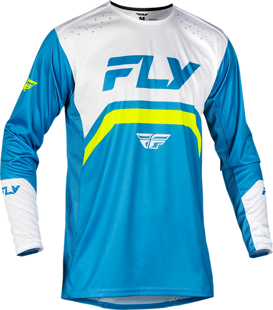 Jersey Fly Racing Rayce Celeste/Blanco