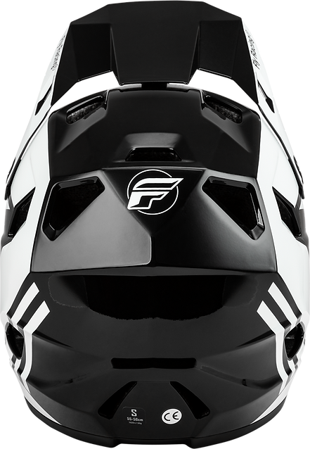 Casco Fly Racing Rayce Negro/Blanco