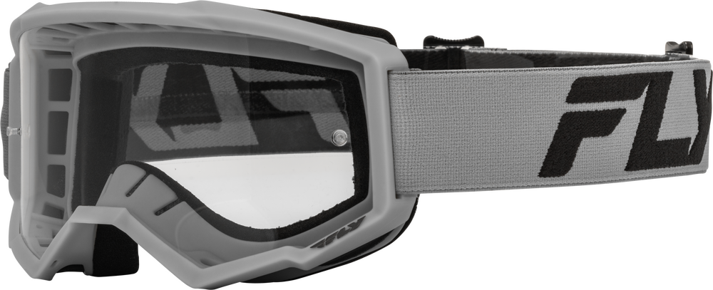 Antiparra Focus Fly Racing Plata/Blanco
